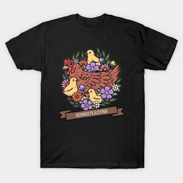 Homesteading T-Shirt by Poggeaux